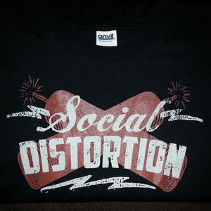 Social Distortion Dynamite TNT Logo TShirt NEW